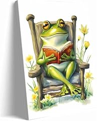 Frog Canvas Wall Art