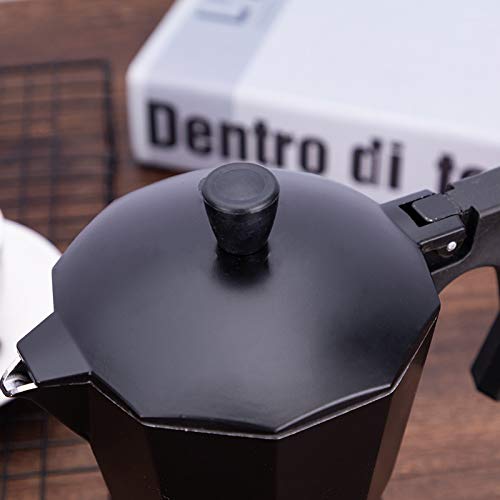 Pote de alumínio Mocha, panela de café expresso Moka 3/6, cafeteira Moka Espresso para fazer café de