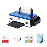 PUNEHOD A3 R1390 DTF Printer, Direct to Film Machine, White Ink Circulation System, Roller and Sheets Feeder, Compatible with Multiple Materials, Custom Clothing Printing (13