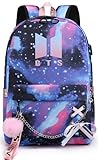 JINJU KPOP BTS Butter Merchandise Mochila de mantequilla mochila escolar mochila mochila mochila portátil mochila USB para ejército
