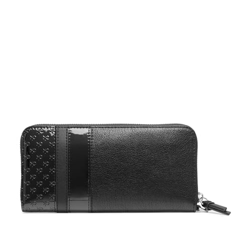 Image of Calvin Klein Women's Key Item Saffiano Continental Zip Around Wallet With Wristlet Strap
