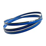 FOXBC 44-7/8 Inch Bandsaw Blades 10/14 TPI for Milwaukee 48-39-0551, DeWalt DCS374B Portable Band Saw, 44-7/8' x 1/2' x .020', 3-Pack