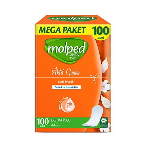 Aktif Günler Ultra Light Normal Günlük Ped, Kanatsız, 100 Adet