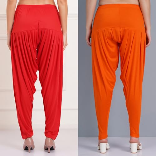 Image of Buy That Trendz Patiala Salwar for Women Relaxed Fit Viscose Patiyala Salwar Harem Bottom Pants