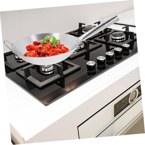 Wok de acero inoxidable antiadherente BESPORTBLE miniatura 4