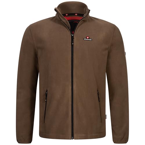 Höhenhorn Badus Herren Fleece Jacke Braun Gr. L