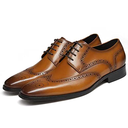GIFENNSE Men's Oxford Shoes | Mens Dress Shoes | Mens Formal Shoes | Lace Up Dress Shoes2