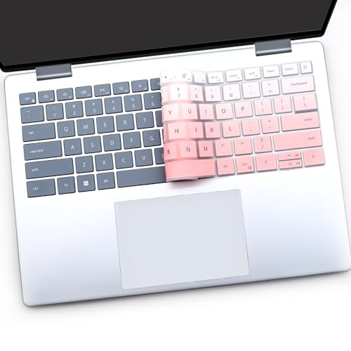 Protector de teclado para Dell Inspiron 14 y 16 OPink+Clear miniatura 6