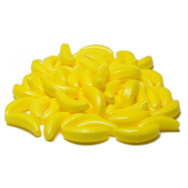 Miniatura 4 de Bayside Candy Cabezales de plátanoplátano tontobananaramacaramelo duro de plátanocaramelo de plátano amarillo (1 libra)