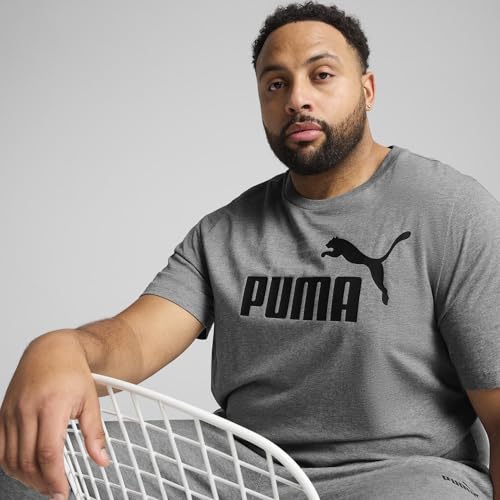 Image of Puma Men Cotton Solid Regular Fit Tees