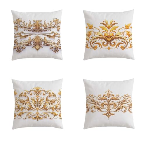 Housse de coussin 45x45 cm avec zip invisible pour protéger et embellir vos salons