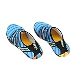 HEEPDD Wasserschuhe, Wasser, Gewellte Unterseite, Herren-Watschuhe, Gummi-Wat-Zwischensohle, Drainage, Low-Top für Reisen (43 Größe)