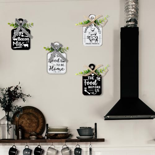 Planche à découper bois rustique pour embellir un mur de cuisine vide - 6