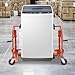 Undercat Manual Furniture Move Tool, Set of 2 Equipment Mover Crate Mover, Heavy Duty Moving Dolly, 1300lbs Load Capacity Machinery Mover, Orange