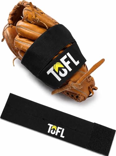 TOFL Baseball Glove Wrap Band for Break-in, Shaping & Glove Care | Baseball Glove Accessories for Men’s, Women’s, Adult & Youth Mitts