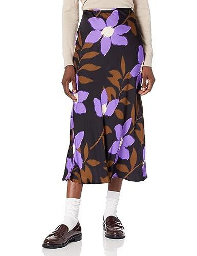 Velvet by Graham & Spencer Women's Kaiya Printed Satin Skirt