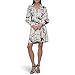 DKNY Women's Dress, Eggshell/Black, 14