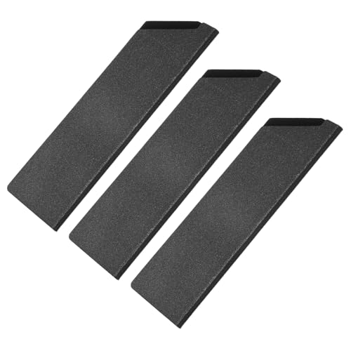 M METERXITY 3-Pz Coperture per Coltelli, 7 Custodie Universali per Coltelli da Cucina in ABS, Resistenti All'Usura, Foderati, per Coltelli da Cucina Domestici/Coltelli da Pane[Nero]
