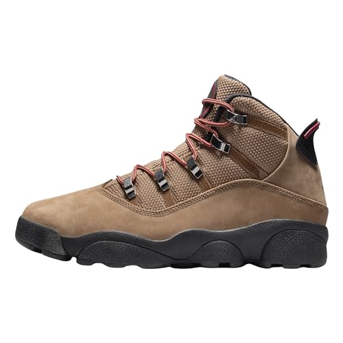 Nike Men's Jordan Winterized 6 Rings Rocky Tan/Black-Varsity Red (FV3826 202) - 84