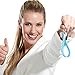 Blulu 30 Pcs Inspirational Keychains Bulk Silicone Motivational Keychains Employee Appreciation Gifts for Teacher Staff(Bright Colors)
