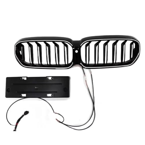 Remplacer grille usée par calandre de voiture noire double ligne pour G30 2021-2023