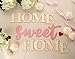 Unfinished Wood Cutouts and Wood Letters, Home Sweet Home