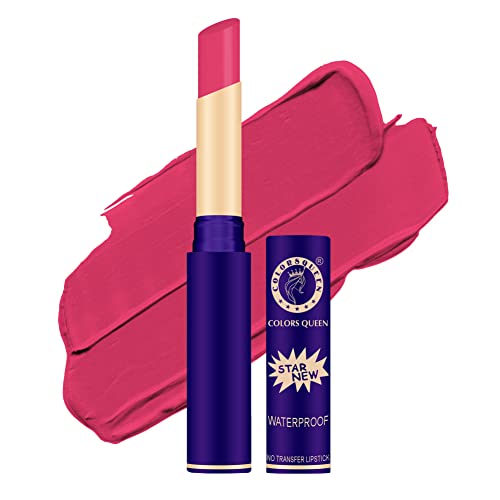 Image of Colors Queen Queen Lips Matte Lipstick | Long Lasting Lipstick Waterproof Highly Pigmented with Smooth Application | Smudge Proof Lipstick for Women (26 - Pink My Way)