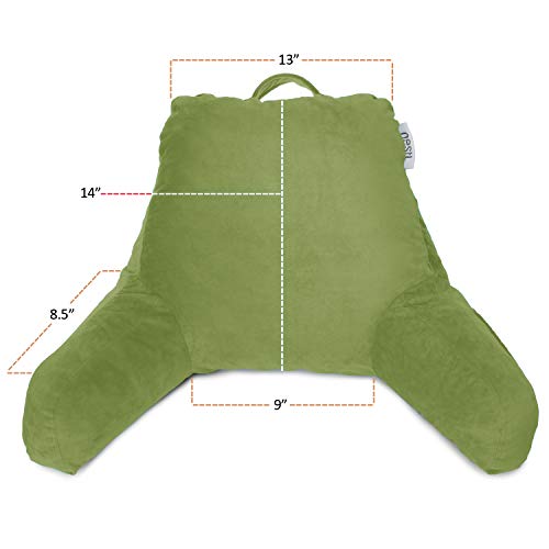 image for Nestl Reading Pillow for Kids & Teens with Shredded Memory Foam, Backr