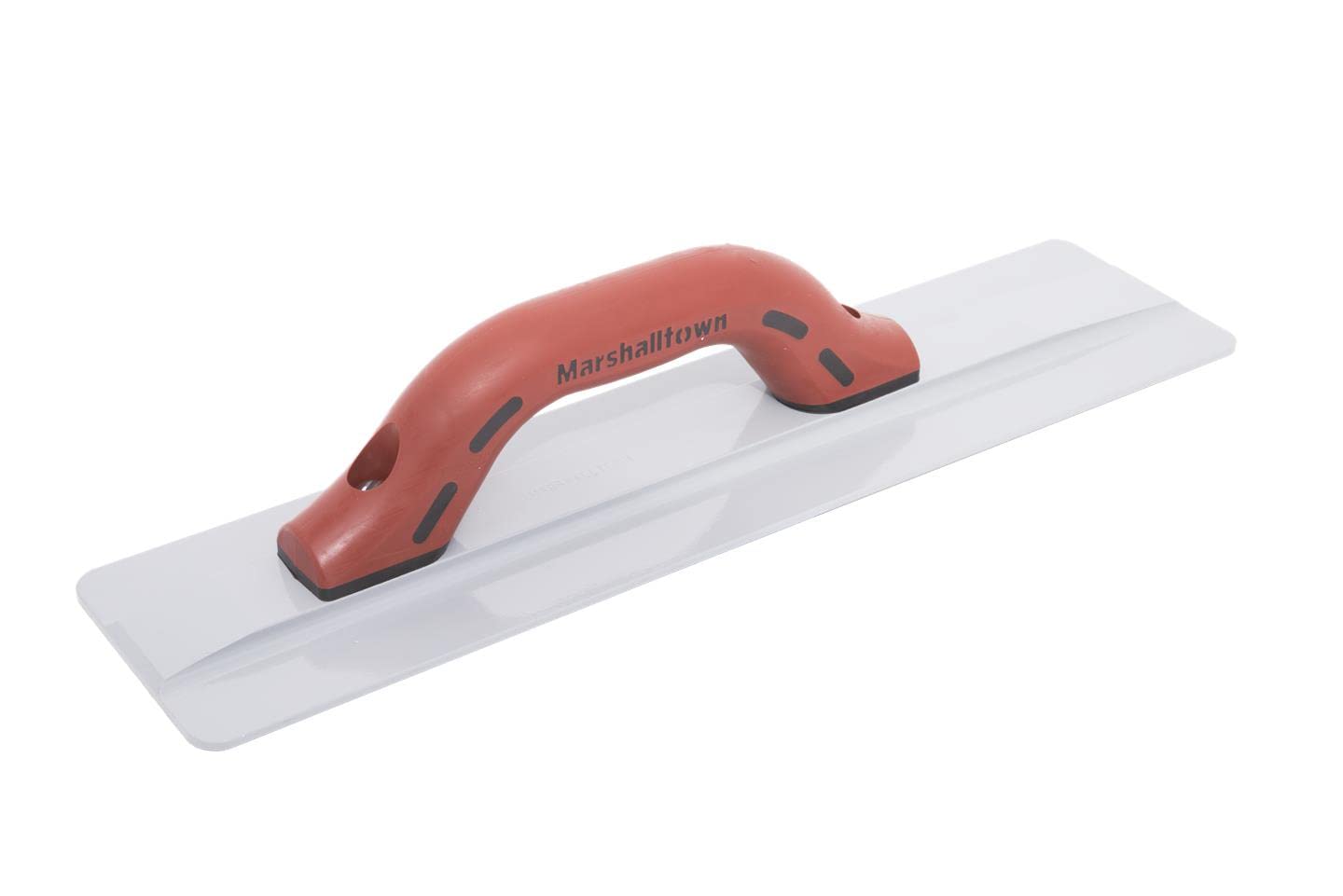 Raddrizzatrice a mano Marshalltown "The Hog" Straightener con impugnatura DuraSoft, in magnesio, per pavimento e calcestruzzo, dimensioni: 356x95 mm