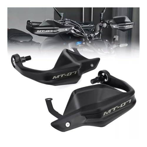 Protège-mains pour MT07 et FZ07 finition robuste déviation du vent optimale - 2