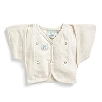 ergoPouch 0.2 Tog Butterfly Cardi for 0-3 Months Baby, Oatmeal Marle