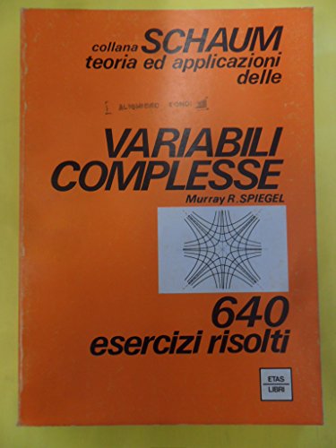  variabili complesse schaum etas 1973
