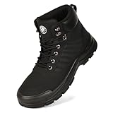 ANGRYRAM Arbeitsschuhe Herren Leicht Sicherheitsschuhe Herren Atmungsaktiv Arbeitsschuhe Damen rutschfest Sicherheitsschuhe Damen Sportlich Arbeitsstiefel Hoch Stahlkappenschuhe