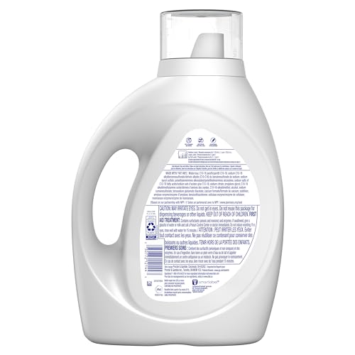 Image of Free and Gentle Liquid Laundry Detergent 64 Loads 84 oz Bottle 4 /Carton
