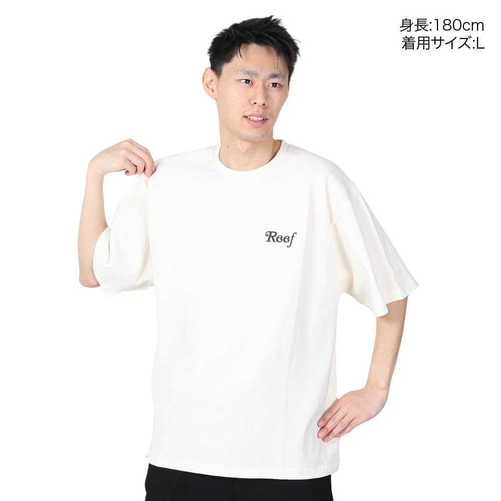 Amazon.co.jp: リーフ（REEF） GOOD VIBES ONLY 半袖Tシャツ RFTEM2304