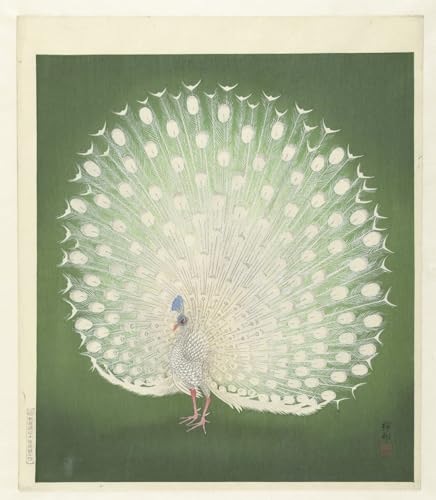 Lienzo decorativo de pintura mural vintage Ohara Koson para pared de 60x90cm