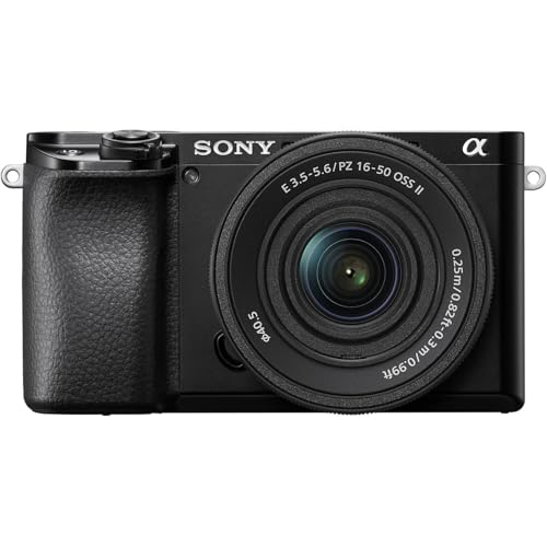 Image of Sony a6100 Mirrorless Camera with Sony E PZ 16-50mm f /3.5-5.6 OSS II Lens + Sony GP-VPT3 Wireless Shooting Grip + SanDisk Extreme Pro 64GB and More (16pc Bundle)