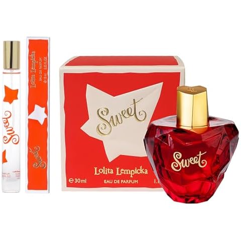 Lolita Lempicka Sweet Duo - Sweet Eau De Parfum 1 oz Spray with 0.50 oz Travel Size Spray Cover