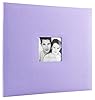 MBI 1-Piece 12 x 12-inch Fashion Fabric Post Bound Album, Lilac #2