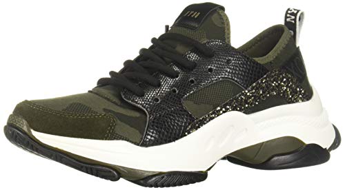 Steve Madden SMPAJAX-OLIVEMUL Sneakers Donna Verde...