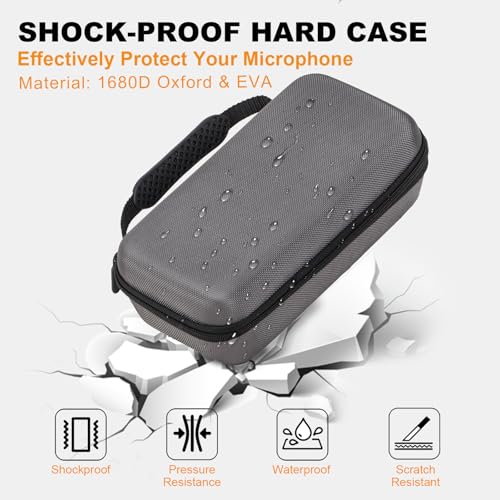 image for Lebared Wireless Microphone Case Compatible with JBL Wireless Two Micr