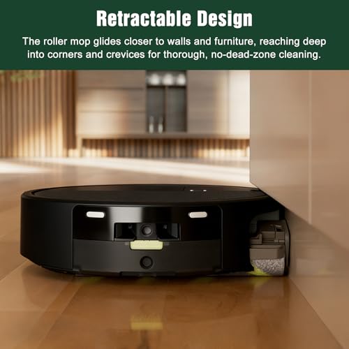 Odashen Roller Mop Ersatz Kit Kompatibel mit iRobot Roomba Max 705 Combo+ / Roomba Max 700 Series Combo Staubsauger, 2 Wischrollen Ersatzzubehör