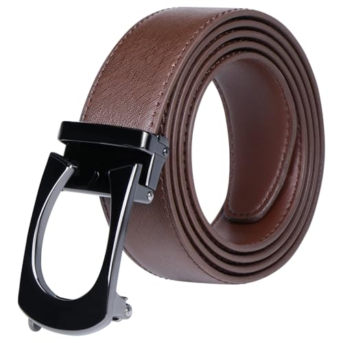 Image of Labnoft Men's PU Leather Auto-lock Belt