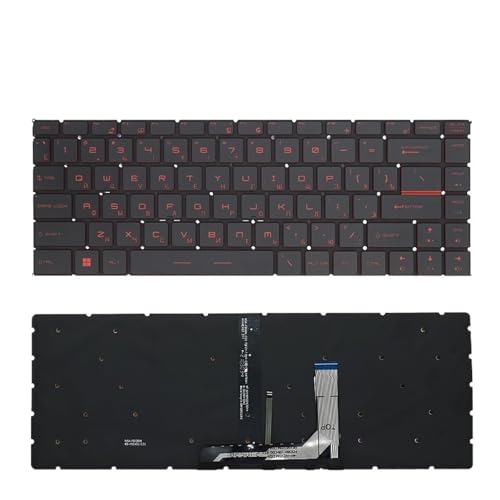 MSI GF63/GF63 8RD/GF63 8RC PS63 P65 PS42 GS65 8RE/GS65 8RF/GS65 GS65VR MS-16Q1/Q2/Q3/Q4 S1-01/02/03/04�p���V�A��L�[�{�[�h(RU Red Word Bac