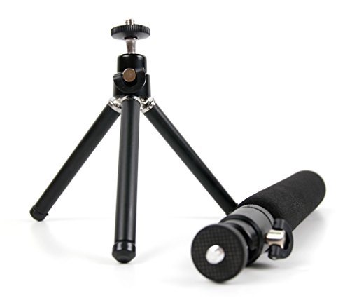 DURAGADGET Stativ/Teleskopstange 2-in - 1 für Nikon Coolpix S6600, LF1 Ricoh Panasonic, Sony und Hose Theta 360 WX300 – Bild 5