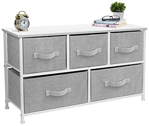Sorbus Dresser with Drawers - Furniture Storage Chest Tower Unit for Bedroom, Hallway