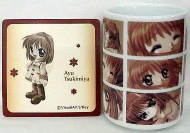 Amazon Kanon 湯のみ コースター 月宮あゆ 単品 プライズ アニメ 萌えグッズ 通販
