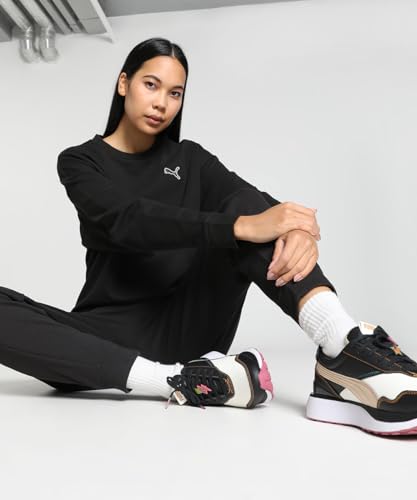 Image of PUMA Cotton Women Crew Neck Sweatshirt