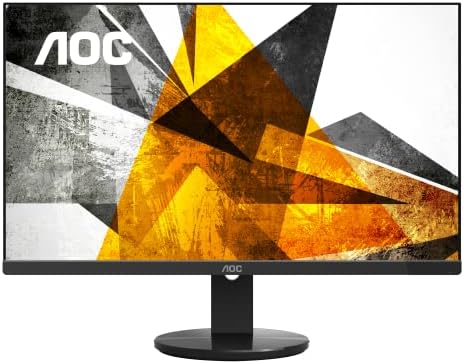 AOC U2790VQ 27" 4K 3840x2160 UHD Frameless Monitor, IPS, 5ms, 1 Billion+ Colors, 108% sRGB, VESA