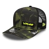 Design autentico: prodotto ufficiale VR46 con motivo mimetico a mezzitoni in nero con accenti giallo neon sorprendenti